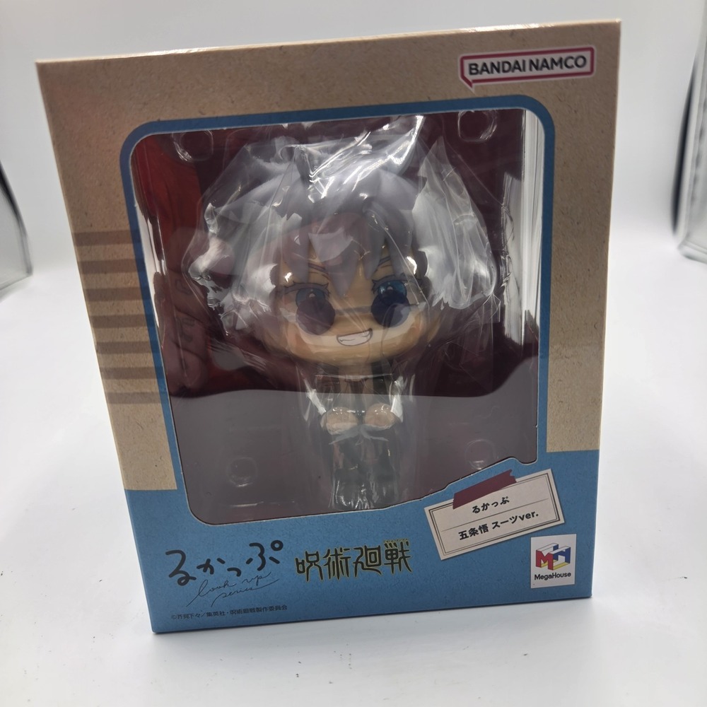 Look Up Jujutsu Kaisen Satoru Gojo Suit Ver Figure MegaHouse Bandai Namco Sealed